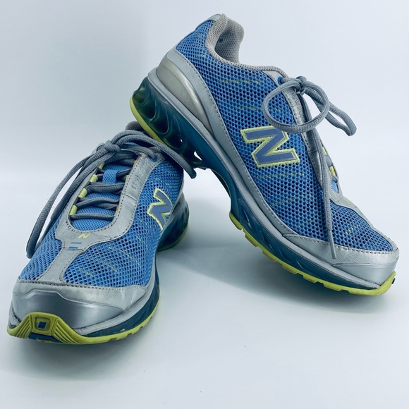 New Balance Shoes - New Balance W8505BL Blue/Green/Silver Running Shoe